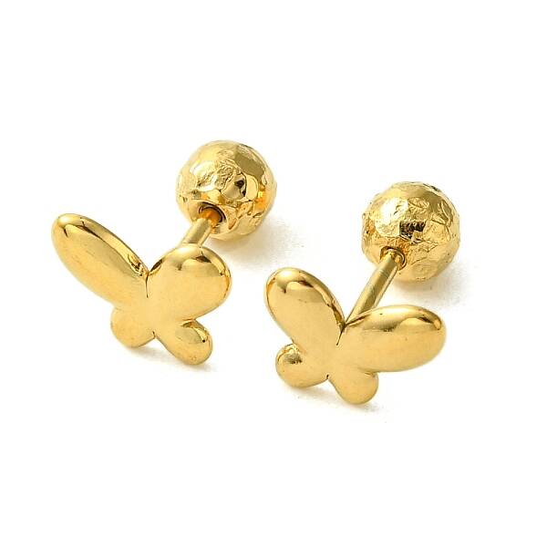 Ion Plating(IP) 304 Stainless Steel Ear Studs