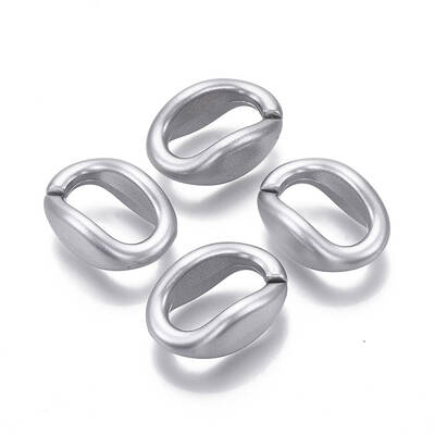 Spray Painted CCB Plastic Linking Rings