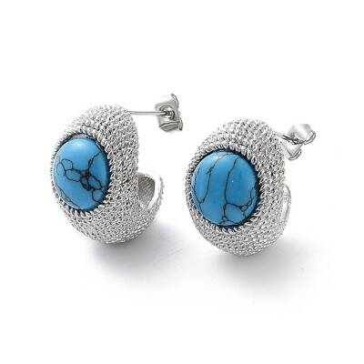 304 Stainless Steel Stud Earrings