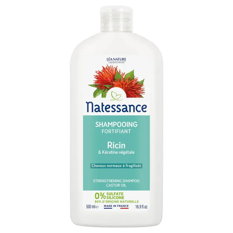 Natessance Fortifying Repairing Shampoo Keratin Oil 500ml