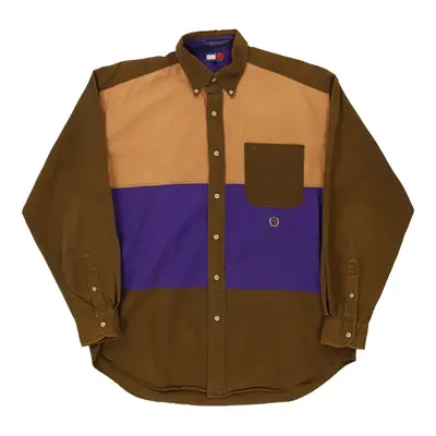 Tommy Hilfiger Shirt - Large Block Colour Cotton