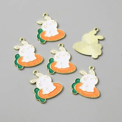 Alloy Enamel Pendants