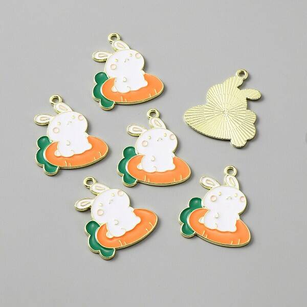 Alloy Enamel Pendants
