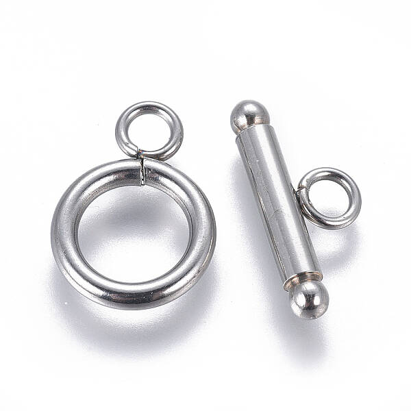 Non-Tarnish 304 Stainless Steel Toggle Clasps