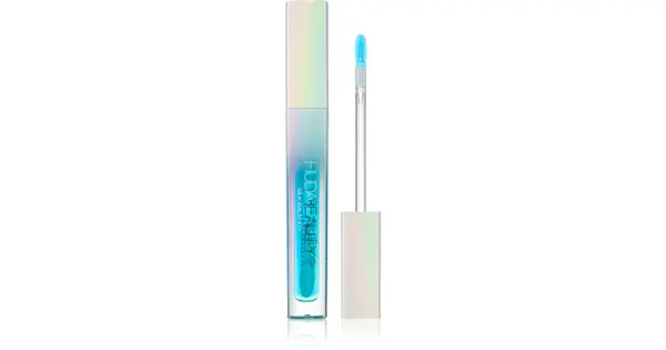 Huda Beauty Silk Balm Icy transparent volumizing lip gloss with refreshing effect color Frost 3 ml