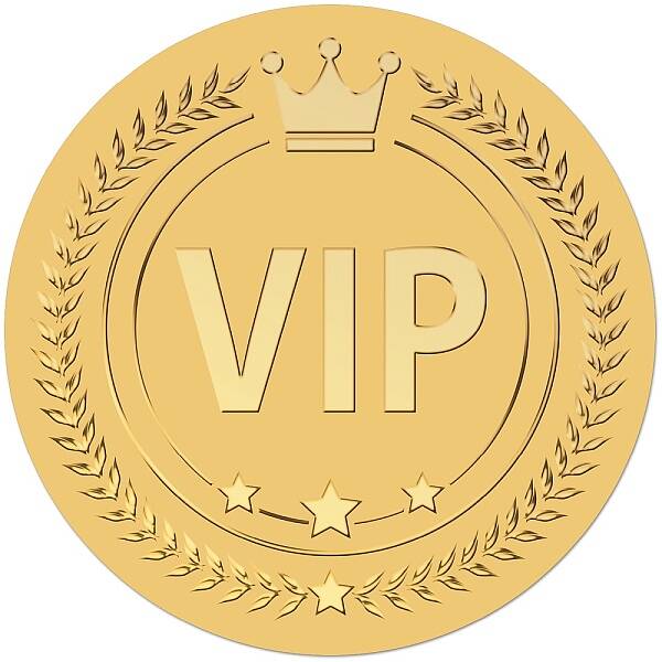 Self Adhesive Gold Foil Embossed Stickers