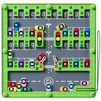 Magnetic Alphabet Maze,Montessori Fine Motor Skills Toys for 3 4 5 Years Old Boys and Girls,Learning Educational Toys for Tod...