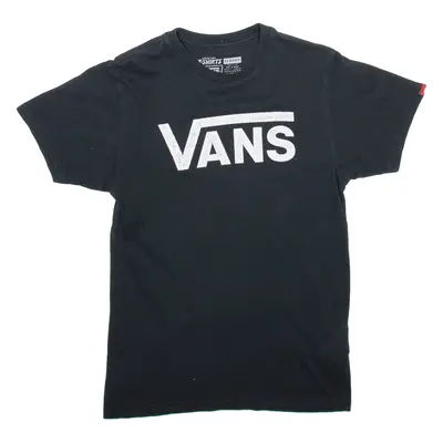 VANS Mens T-Shirt Black S