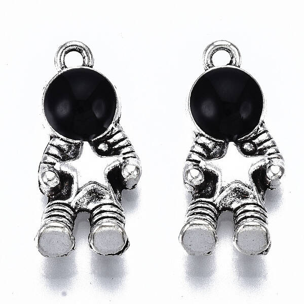 Alloy Enamel Pendants