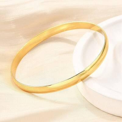 304 Stainless Steel Plain Bangles for Women