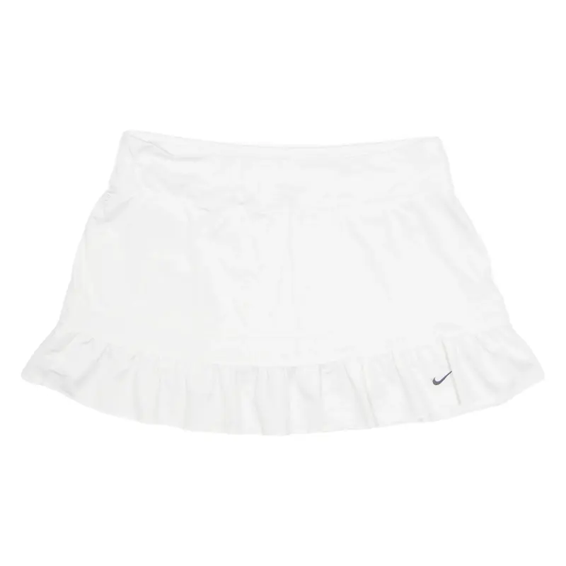 NIKE Womens Skort Skirt White Short L