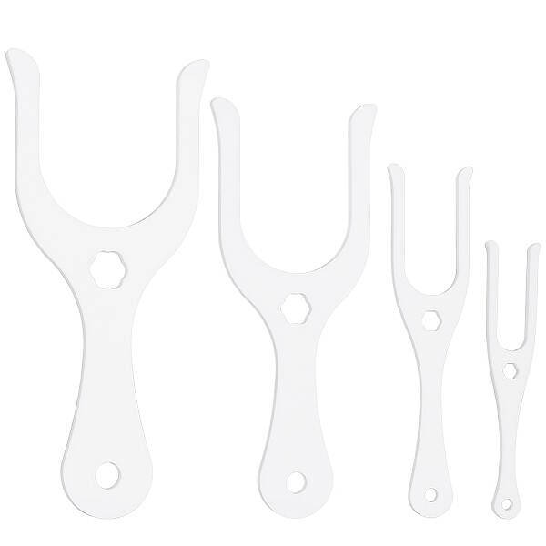 1 Set Acrylic Knitting Fork