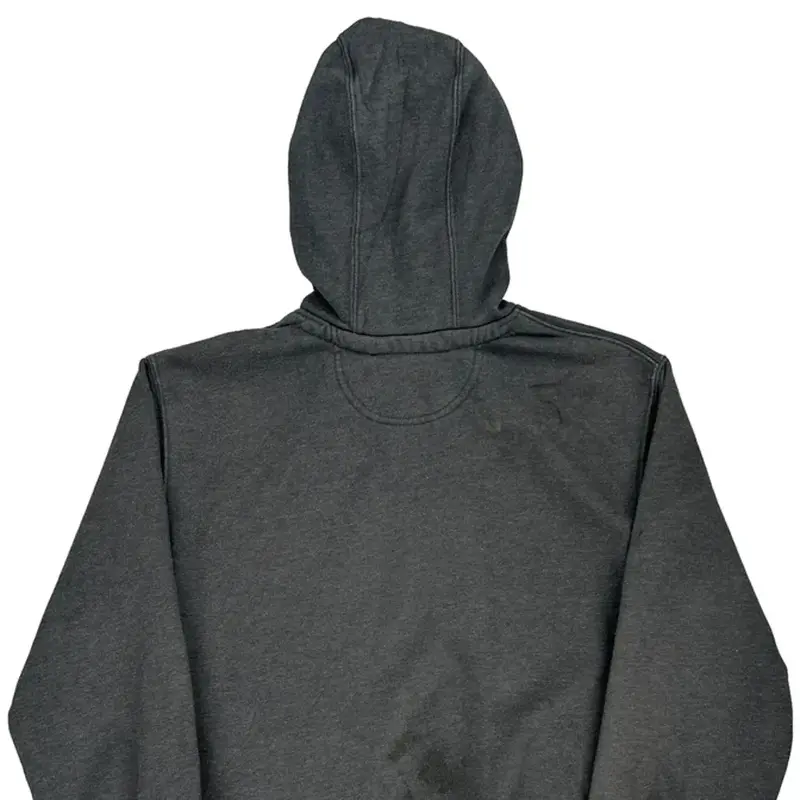 Carhartt Hoodie - Small Grey Cotton Blend