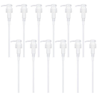 BENECREAT 12 Pcs Clear Plastic Dispensing Pumps