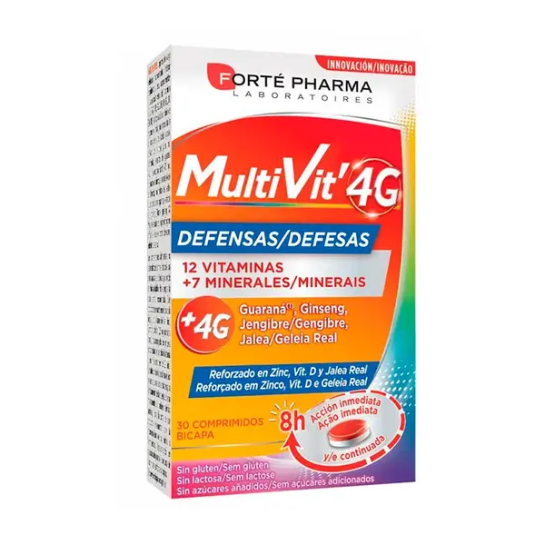 Forté Pharma Multivit 4G Defences 30 compresse
