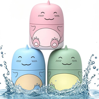 [3PCS]Toilet Bowl Cleaner Bottle, CuteDinosaur-Shaped Bathroom Toilet TankCleaner with Ocean, Jasmine, and PeachScent Househo...