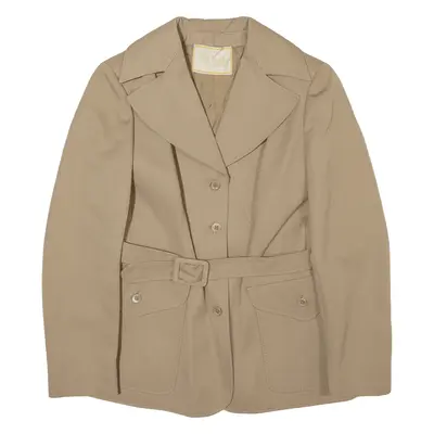 RILEY MODELS Overcoat Coat Beige Womens XS