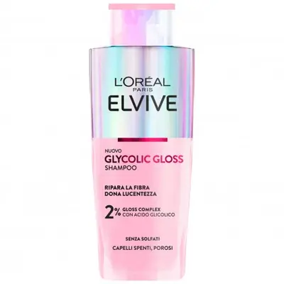 Elvive Glycolic Gloss Shampoo For Dull And Porous Hair 200 ml