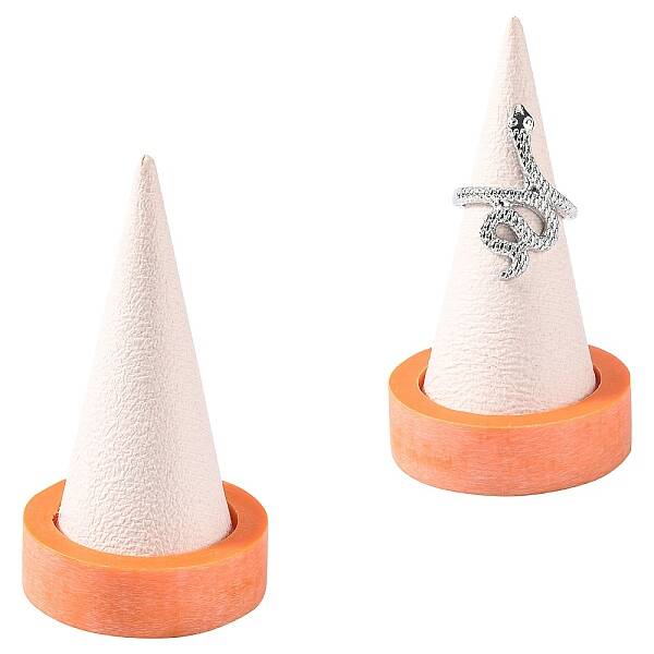 Resin Artificial Marble Jewelry Ring Displays