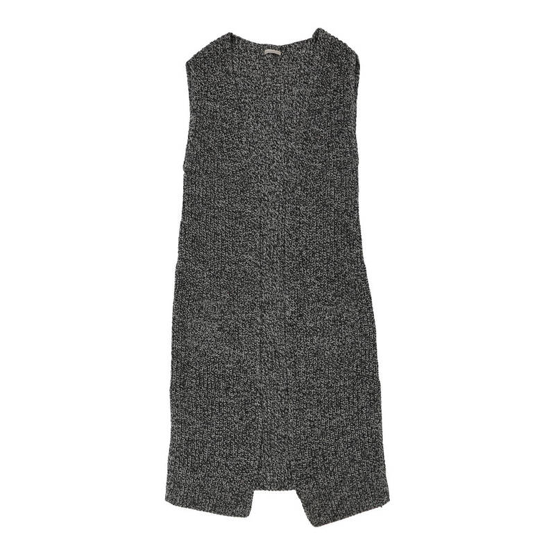 Tensione In Maxi Cardigan - Medium Grey Acrylic Blend