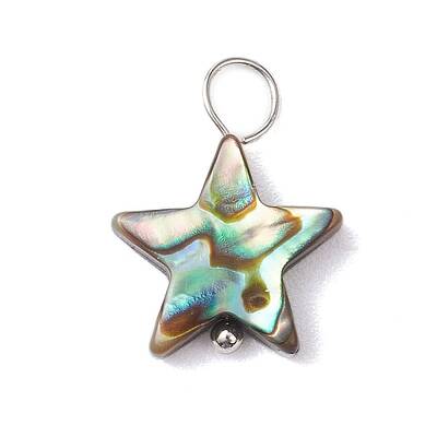 Natural Abalone Shell/Paua Shell Pendants