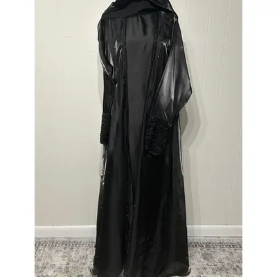 Zaina 4-Piece Abaya - Black