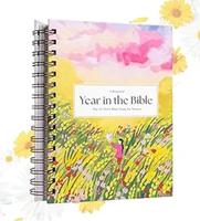 piral Bible for Women with Bible Bookmark, 52 Week Bible Study. notebook