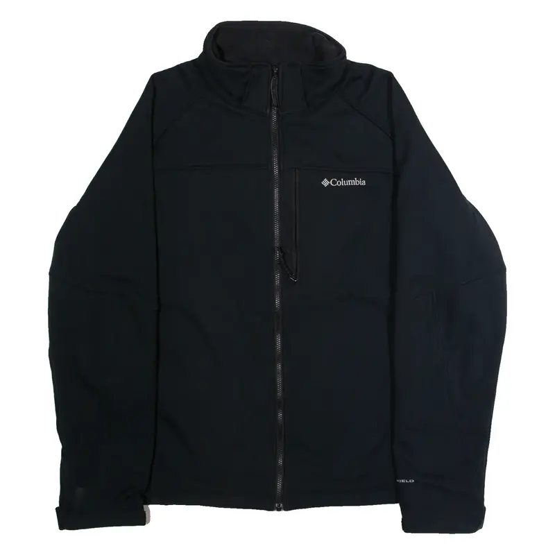COLUMBIA Mens Shell Jacket Black 2XL