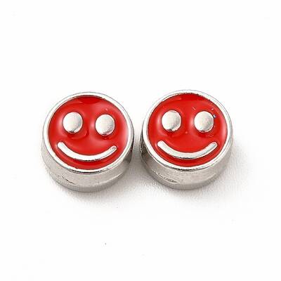 Rack Plating Alloy Enamel Beads