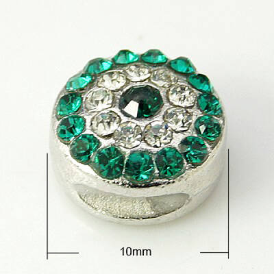 Alloy Rhinestone Beads