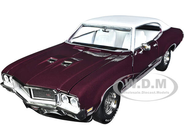 1970 Buick GS Stage 1 Burgundy Mist Metallic with White Top and Interior \