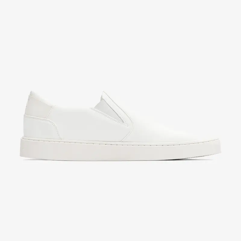 Men's Slip On | White | Size: 12