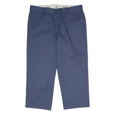 DICKIES 874 Workwear Mens Twill Trousers Blue Regular Straight W40 L23