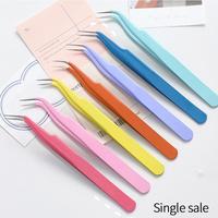 Stainless Steel Tweezers, 1 Count Random Color DIY Scrapbooking Supplies, Planner Tool Gadget, Scrapbooking Tools for Home Sc...