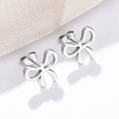 304 Stainless Steel Stud Earrings for Women