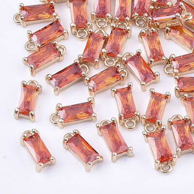 Transparent Glass Charms