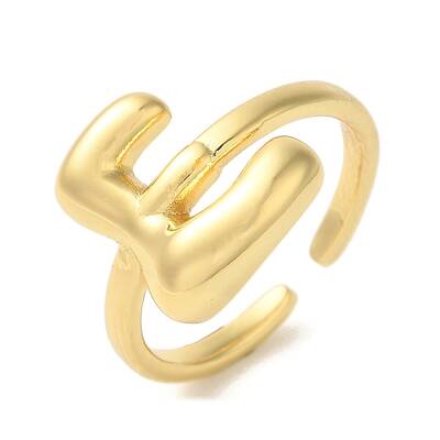 Brass Open Cuff Rings