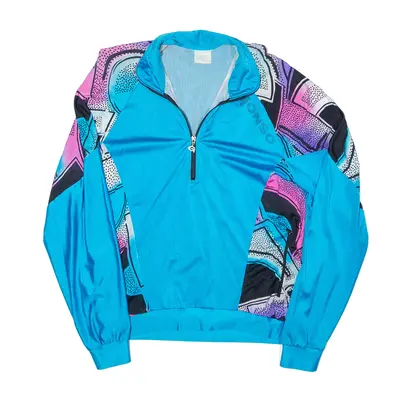 GONSO 1/4 Zip Blue Pullover Jacket M