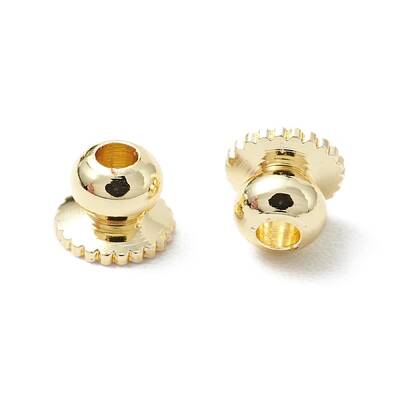 Rack Plating Brass Bead Cap