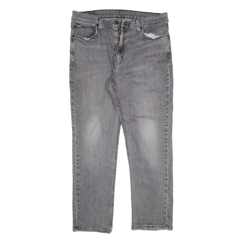 LEVI'S 511 Jeans Mens Grey Slim Straight W36 L29