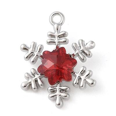 Alloy with Rhinestone Pendants