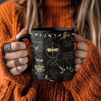 [Sale off up to 50%] Fourth Wing Mug, Bookish Dragon Mug, Romantasy Mug, for Xaden Riorson Fans BookTok, Gift for Wife Cute B...