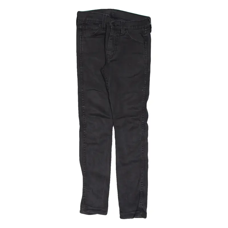 LEVI'S Womens Jeans Black Slim Skinny W30 L32
