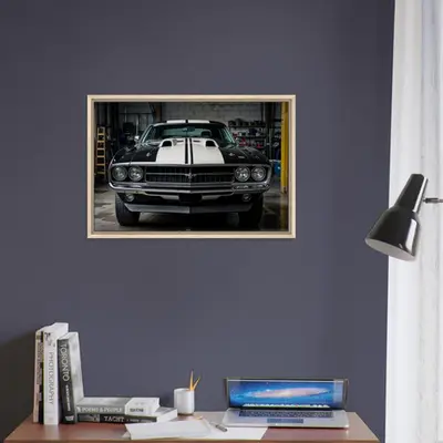 Iconic Drive - Black-and-White Muscle Power