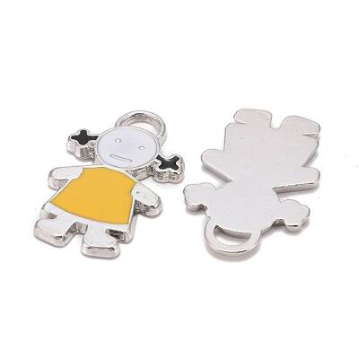 Alloy Enamel Pendants