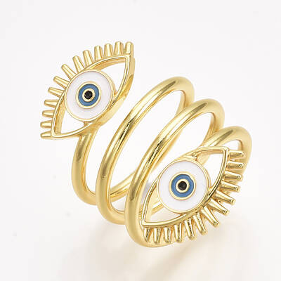 Brass Cuff Rings