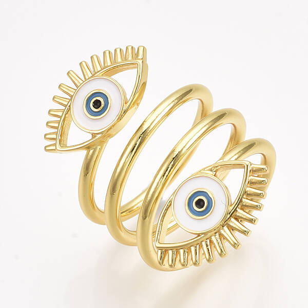 Brass Cuff Rings