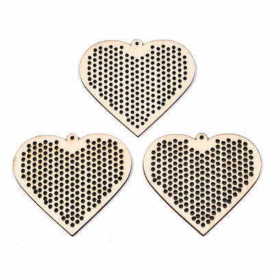 Undyed Natural Wooden Big Pendants