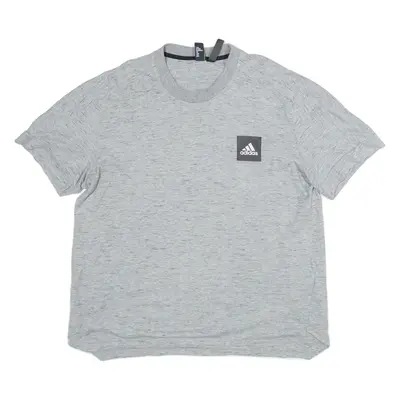 ADIDAS Mens T-Shirt Grey L