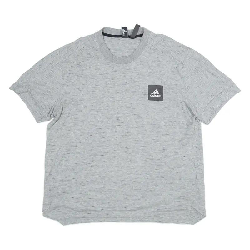 ADIDAS Mens T-Shirt Grey L